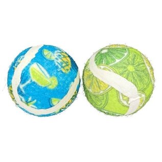 Margaritaville® Tennis Ball Cat Toys 2pk