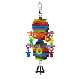 SUPER BIRD CREATIONS Super Bird SB-1184 Jolly Jingler 8.5 x 4 x 4"