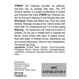 Zymox Ear Cleanser 4 oz.