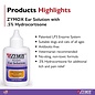 ZYMOX Enzymatic Ear Solution with 0.5% Hydrocortisone, Authentic Product 1.25 oz USA Made