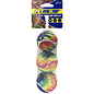 Petsport USA Tie Dye Squeak Ball Dog Toy 2.5" 3pk