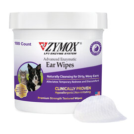 Zymox Advanced Enzymatic Ear Wipes 100ct