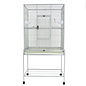 A&E CAGE COMPANY A&E Flight Cage w Stand Platinum 31x20in