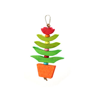 A&E CAGE COMPANY A & E Cages Happy Beaks Flower Flutter Bird Toy