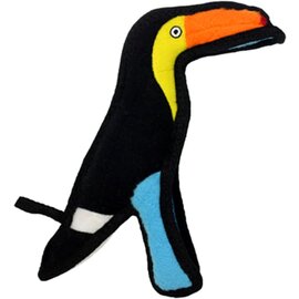 TUFFY Junior Toucan - Squeakers Interactive Play (Tug, Toss & Fetch).