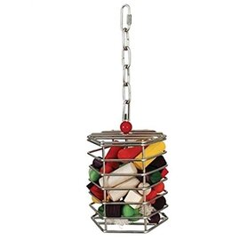 CAITEC Caitec Paradise Stainless Steel Baffle Pet Cage, Large