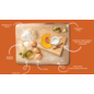 EARTH ANIMAL Earth Animal No-Hide® Seasonal Collection Pumpkin Spice Rolls Small