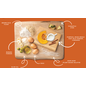 EARTH ANIMAL Earth Animal No-Hide® Seasonal Collection Pumpkin Spice Rolls Medium