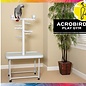 CAITEC ELEVATED PLAY TOWER - MEDIUM - GRAY -55" x 32"x 23"
