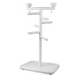 CAITEC Featherland Paradise Acrobird Plastic Foraging Tree Bird Stand, Gray, Large 56" X 32" X 23"