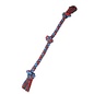 Mammoth Pet Products Cottonblend Color 3 Knot Rope Tug X-Large 36in