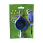 A&E CAGE COMPANY A & E Cages Happy Beaks 2-Sided Mirror with Bell Bird Toy One Size