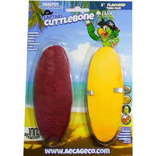 A&E CAGE COMPANY A & E Cages Captain Cuttlebone Flavored Bird Treat 2 pk, 5 in
