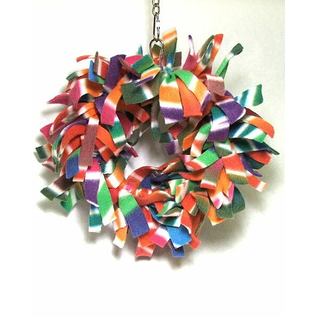 6" FLOOPS - FLEECE HOOP SNUGGIE  - 6" Hoop Diameter Assorted Colors
