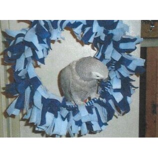 FLOOPS - 8"FLEECE HOOP SNUGGLIE  - 8" Hoop Diameter Assorted Colors
