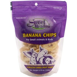 SWEET MEADOW FARM Sweet Meadow Farm Banana Chips Treat for Small Animals 5.75 oz
