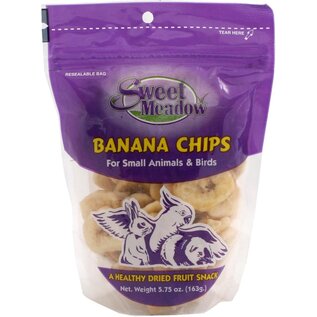 SWEET MEADOW FARM Sweet Meadow Farm Banana Chips Treat for Small Animals 5.75 oz