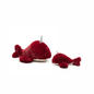 HUGGLE HOUNDS HuggleHounds® Noel Narwhal Knottie® Plush Dog Toy Large 10"
