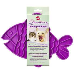 ETHICAL PRODUCTS Spot Soothers Dog/Cat Lick Mat Fish 9.75 in
