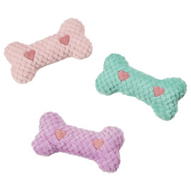ETHICAL PRODUCTS Spot Soothers Warm Hug Bone Dog Toy Assorted Colors 9 in