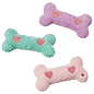 ETHICAL PRODUCTS Spot Soothers Warm Hug Bone Dog Toy Assorted Colors 12 in