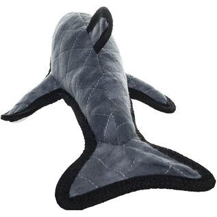 VIP TUFFY'S TUFFY DOLPHIN DURABLE SQUEAKY SOFT DOG TOY