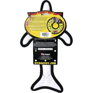 VIP TUFFY'S TUFFY DOLPHIN DURABLE SQUEAKY SOFT DOG TOY