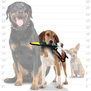 VIP TUFFY'S TUFFY JR BARN YARD DUCK DURABLE SOFT DOG TOY