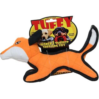 VIP TUFFY'S TUFFY JR ZOO FOX DURABLE SOFT DOG TOY