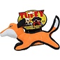 VIP TUFFY'S TUFFY JR ZOO FOX DURABLE SOFT DOG TOY