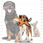 VIP TUFFY'S TUFFY JR ZOO FOX DURABLE SOFT DOG TOY