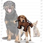 VIP TUFFY'S TUFFY JR BARN YARD BULL DURABLE SOFT DOG TOY