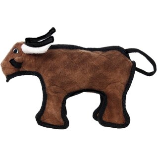 VIP TUFFY'S TUFFY JR BARN YARD BULL DURABLE SOFT DOG TOY