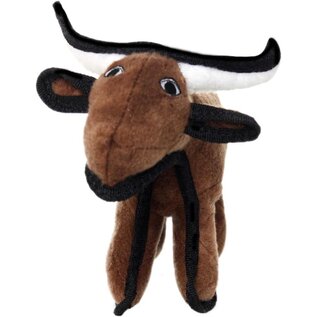 VIP TUFFY'S TUFFY JR BARN YARD BULL DURABLE SOFT DOG TOY