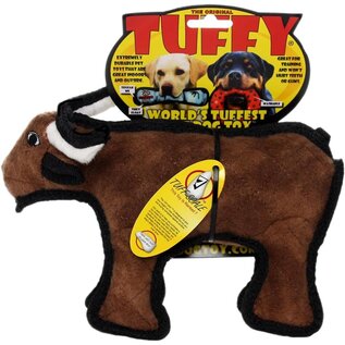 VIP TUFFY'S TUFFY JR BARN YARD BULL DURABLE SOFT DOG TOY