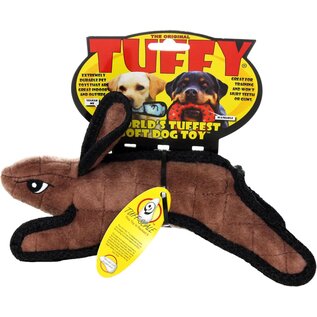 VIP TUFFY'S TUFFY JR BARN YARD RABBIT DURABLE SOFT DOG TOY