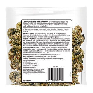 KAYTEE GRANOLA BITES WITH SUPERFOODS