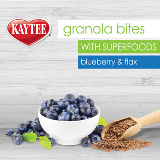 KAYTEE GRANOLA BITES WITH SUPERFOODS