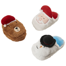 ETHICAL PRODUCTS ETHICAL PET HOLIDAY SLIPPERS DOG TOY ASSORTED STYLES 8″