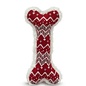 HUGGLE HOUNDS HUGGLEHOUNDS DOG HOLIDAY FROST BONE SMALL 12 INCH