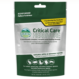 OXBOW Oxbow  Critical Care Herbivore Apple/Banana 141g
