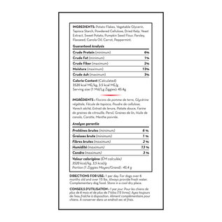 KONG KONG ZIGGIES ENHANCED 2.0 DOG TREATS 8 oz. bag