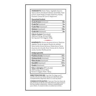 KONG KONG ZIGGIES ENHANCED 2.0 ADULT DOG TREATS 7 oz. bag