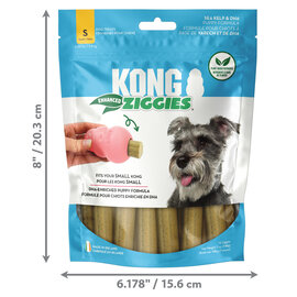 KONG KONG ZIGGIES ENHANCED 2.0 PUPPY TREATS 7 oz. bag