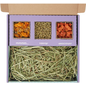 SWEET MEADOW FARM Sweet Meadow Farm Bunny Bento Box Western Timothy, Papaya & Marigold Small Pet Treat, 10-oz box