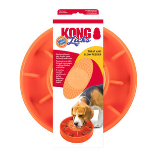 KONG KONG Licks Mealtime Dog Treat Toy & Slow Feeder Large