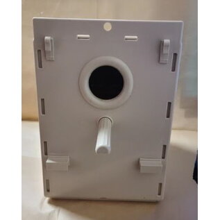 ABBA PRODUCTS ABBA PLASTIC BUDGIE BREEDING BOX 10" D X 7.5" W X 10"H  HOLE SIZE: 2"