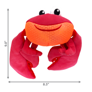 KONG KONG  SHAKERS SHIMMY CRAB MEDIUM DOG TOY