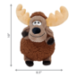 KONG KONG DOG SHAKERS FLOOFS MOOSE MEDIUM