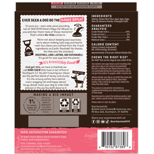 EARTH ANIMAL EARTH ANIMAL NO-HIDE STIX SALMON VALUE 20 PACK DOG/CAT TREAT STIX